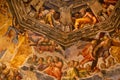 Vasari Fresco Dome Duomo Cathedral Florence Royalty Free Stock Photo