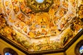 Vasari Fresco Jesus Christ Dome Duomo Cathedral Florence Italy Royalty Free Stock Photo