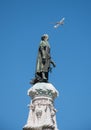 Vasco Da Gama Statue. Royalty Free Stock Photo