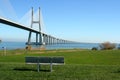 Vasco Gama bridge Royalty Free Stock Photo