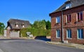 Vascoeuil, France - october 4 2016 : village in autumn