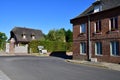 Vascoeuil, France - october 4 2016 : village in autumn