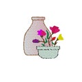 vase with flower