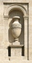 Vase on pedestal Royalty Free Stock Photo