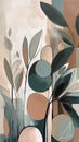 Vase Plant Wall by Mid-Century Modern Cartoon Princess