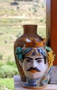 Vase sicilian Royalty Free Stock Photo