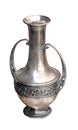 Vase silver retro