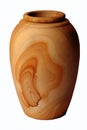 Vase stone wood