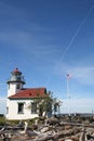 Vashon Island Lighthouse, Washington, USA Royalty Free Stock Photo
