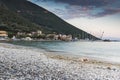 Vasiliki Sunset, Lefkada, Ionian Islands Royalty Free Stock Photo