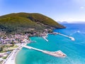 Vasiliki town in Lefkada Island Greece Royalty Free Stock Photo