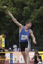 Vasiliy Charlamov at IAAF decathlon meeting Royalty Free Stock Photo