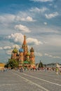 Vasily Blazhennogo cathedral Royalty Free Stock Photo