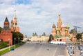 Vasilyevsky Spusk Square in Moscow