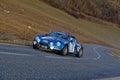 Historic Monte-Carlo Rally on a winding road Royalty Free Stock Photo