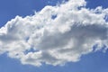 The vast blue sky and clouds sky Royalty Free Stock Photo