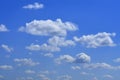 The vast blue sky and clouds sky Royalty Free Stock Photo