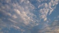 The vast blue sky and clouds sky. blue sky background with tiny clouds. blue sky panorama. blue sky beautiful. blue sky and cloud. Royalty Free Stock Photo