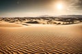 A vast desert landscape