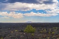 Vast landscape of Craters of the Moon National Monument and Preserve near Arco, Idaho Royalty Free Stock Photo