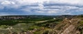 Landscapes of Theodore Roosevelt National Park in July Royalty Free Stock Photo