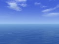 Vast sea deep ocean Royalty Free Stock Photo