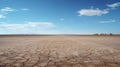 Vast And Serene: A Photorealistic 8k View Of The Cracked Brazil Desert