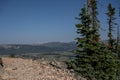Vast Yellowstone Wilderness from Bunsen Peak Summit