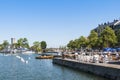 Vastervik inner harbour Royalty Free Stock Photo