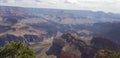 The vastness of the Grand Canyon