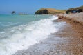 Vasto, Abruzzo/Italy-The sunny natural reserve beach of Punta Aderci