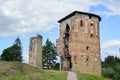 Vastseliina Castle tower Royalty Free Stock Photo