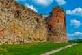 Vastseliina episcopal castle in Estonia Royalty Free Stock Photo