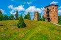 Vastseliina episcopal castle in Estonia Royalty Free Stock Photo