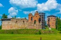 Vastseliina episcopal castle in Estonia Royalty Free Stock Photo