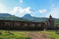 Vat Phou Wat Phu temple The ruined Khmer temple complex is the UNESCO world heritage site in southern Laos