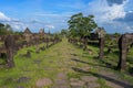 Vat Phou Wat Phu temple The ruined Khmer temple complex is the UNESCO world heritage site in southern Laos