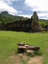 Vat Phou The world heritage site of Laos Royalty Free Stock Photo