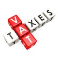 Vat taxes buzzword Royalty Free Stock Photo