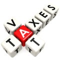 Vat taxes buzzword Royalty Free Stock Photo