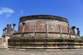 Vatadage, Polonnaruwa, Sri Lanka Royalty Free Stock Photo