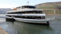 Vater Rhein excursion boat docked at Bingen, Germany