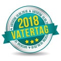 Vatertag am 10. Mai Siegel Banner Button