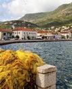 Vathi bay of Ithaki island in Greece Royalty Free Stock Photo