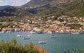 Vathi bay of Ithaki island in Greece Royalty Free Stock Photo