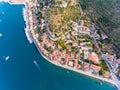 Vathy Ithaca Greece birds eye view Ithaka or Ithaki Royalty Free Stock Photo