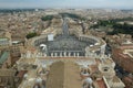 Vatican aerial view Rome Pope Royalty Free Stock Photo