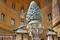 Vatican, Belvedere Palace, pinecone, Italy, Europe