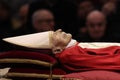 Vatican. The body of Pope Benedict XVI, the German Joseph Ratzinger, was displayed in St. Peter`s Basilica