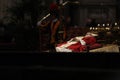 Vatican. The body of Pope Benedict XVI, the German Joseph Ratzinger, was displayed in St. Peter`s Basilica